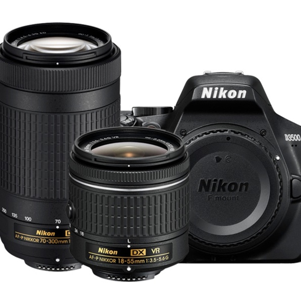 NIKON D3500 2lk black - dslr